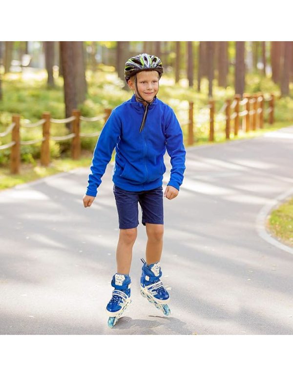 سكيت حذاء 4 عجال خلف بعض ( حذاء تزلج) SKATE SHOES - Image 10
