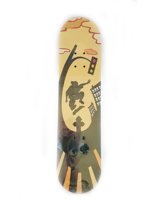 سكيت بورد خشب ( لوح تزلج) SKATE BOARD