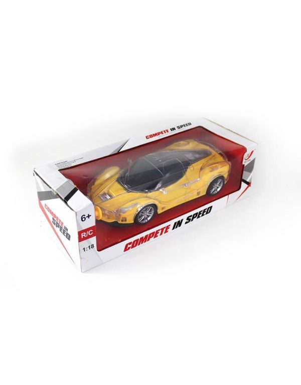 ⁦سيارة ريموت كونترول للاطفال RC COMPETE IN SPEED RACING CAR TOY WITH REMOTE CONTROL⁩ - الصورة ⁦6⁩