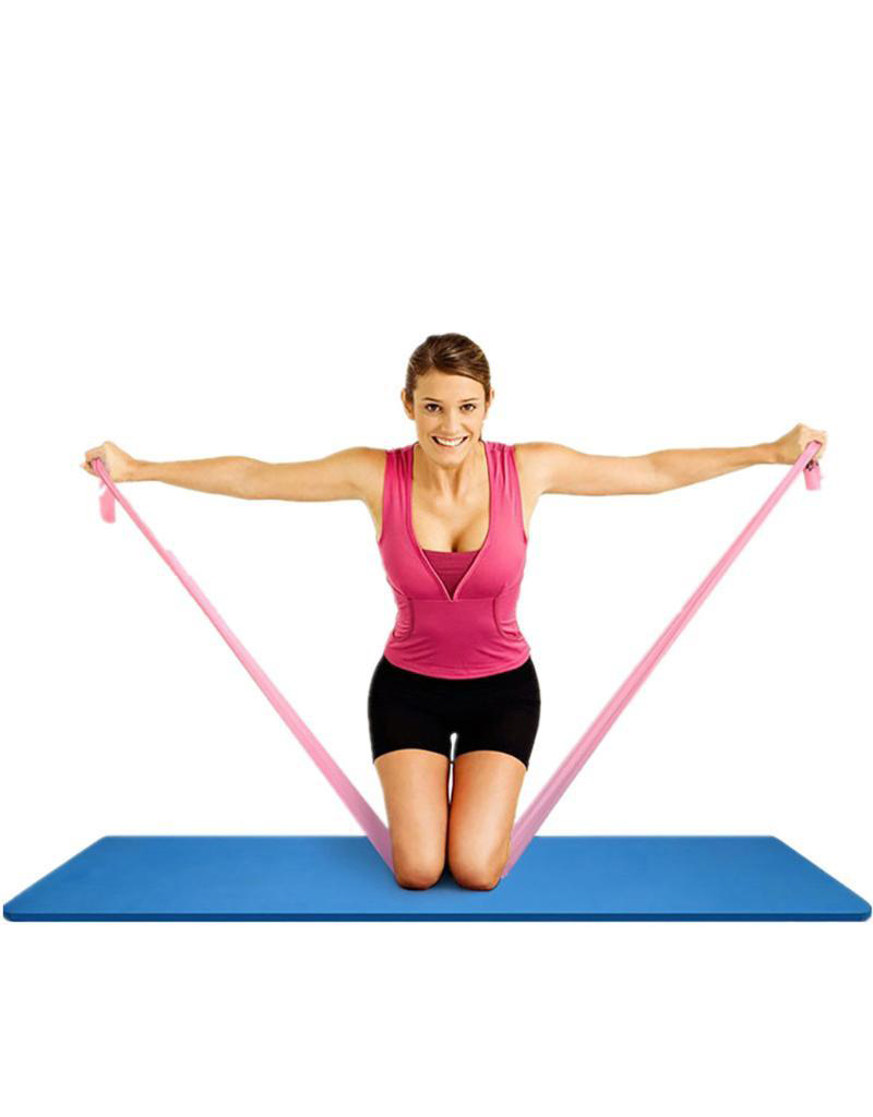 1.5m Yoga Pilates Stretch Resistance Band مغيط - الصورة 3